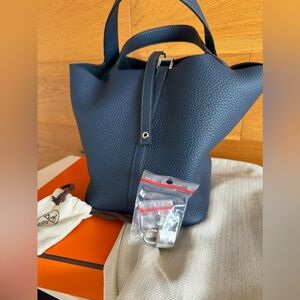 Hermes Picotine Leather Tote